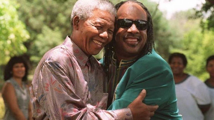 stevie womder and mandela