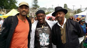 Just some Brothers enjoying the Jazz on Malcom X day