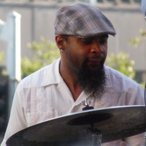 Iahadji laying a foundation of rhythm