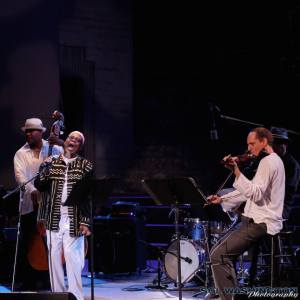 Dwight Trible, Trevor Ware & Miguel  Photo by Sol Washington