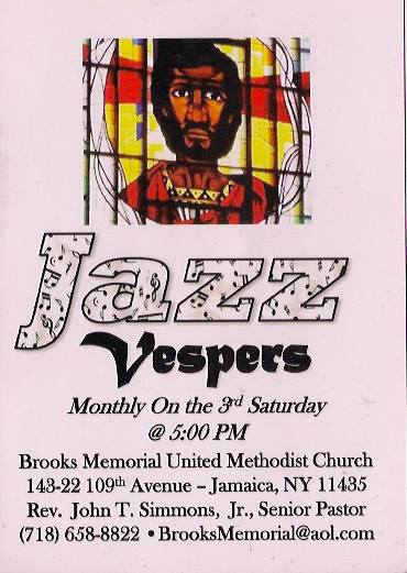 Jazz Vespers Julian Meyers