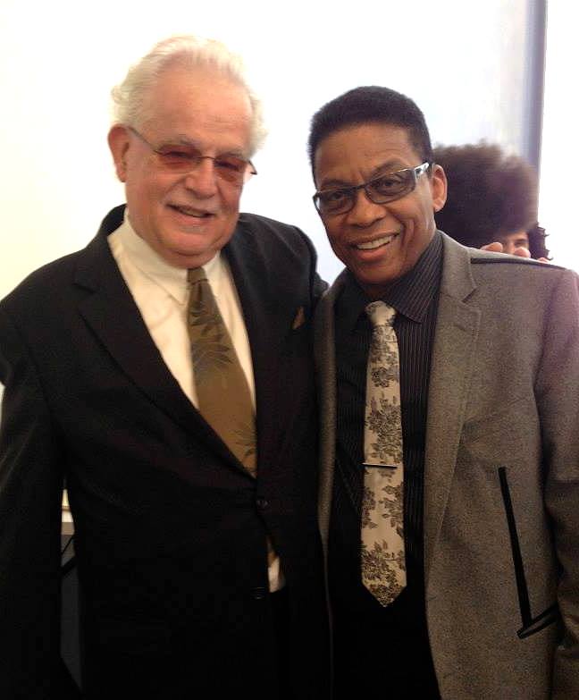jazz saxophonist  Mel Martin and Herbie Hancock